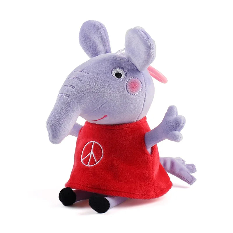 Genuine Peppa Pig Evie 12-19cm Evy Peppa George dinosaur Bear daddy mammy Boys Girls Birthday Gift Toys Christmas Doll Hot sale