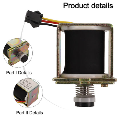 Water Heater DC 3V ZD131-B Solenoid Valve Metal Self-priming Solenoid Valve Most Gas Water Heater Accessories 46*43mm