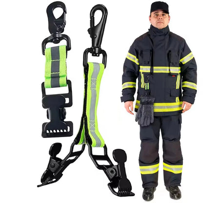 Portable Firefighter Safety Glove Strap Universal Hanger Guard Gloves Keeper Gloves Clamps Multifunction Durable Mitten Clips