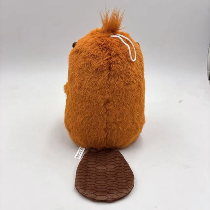 Hoppers King George Mabel Loaf Beaver Plush Toy Soft Fluffy Stuffed Animal Cute Beaver Doll For Kids Birthday Gift Home Decor
