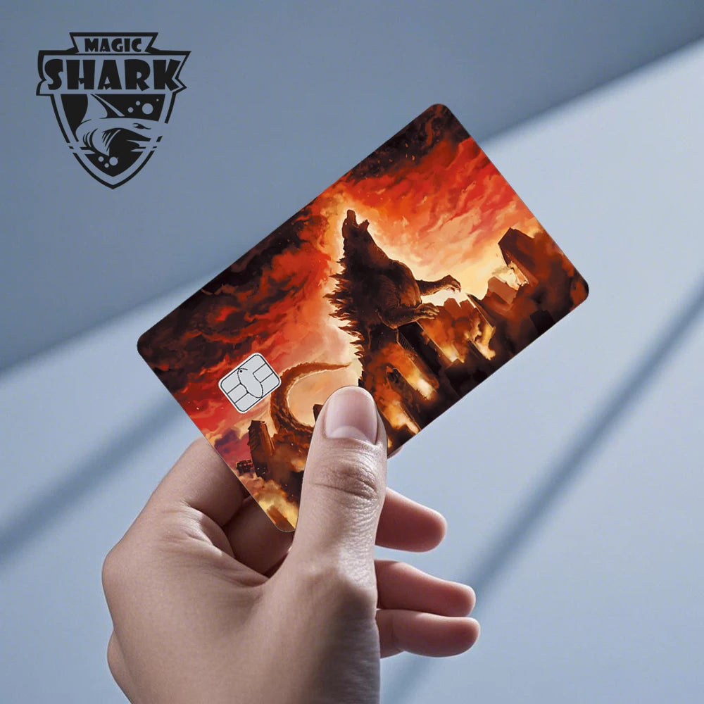 Stylish Phone Evil FBI Tiger Mexico Flag Snowman Movie Monstor Anime Credit Bank Debit Card Sticker Film Skin