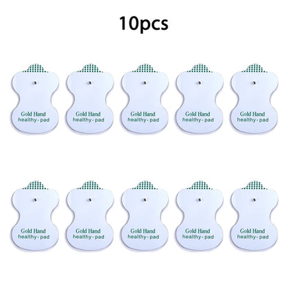 10/20pcs Electrode Pads Conductive Gel Pad Body Acupuncture for TENS Massager Unit Body Replacement Patch Massage Accessories