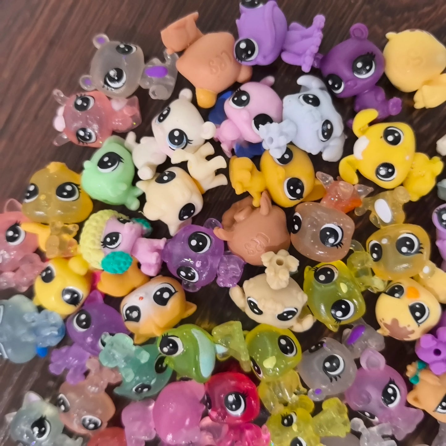10PCS Littlest Pet Baby Tiniest Mini Figure Original Super Tiny Animal Sheep Bird Bunny Kids Toy Collectibles