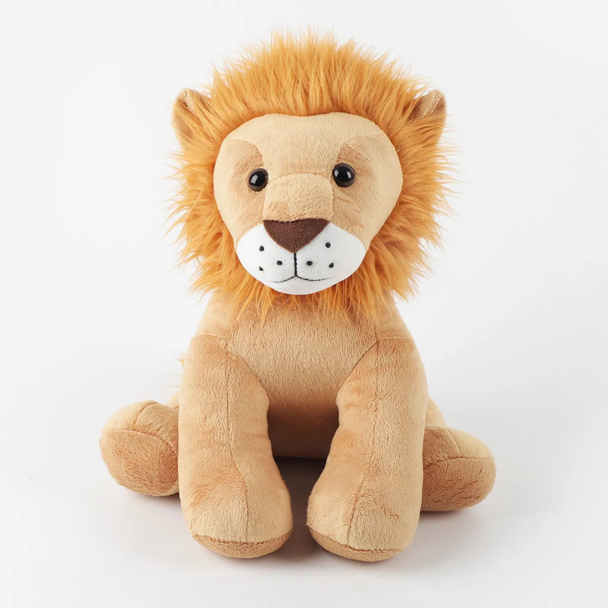 17cm/25cm/30cm Super Soft Cute Lion Plush Toy Fluffy Stuffed Animal for Kids Hugging Pillow Cartoon Birthday Gifts Home Decor