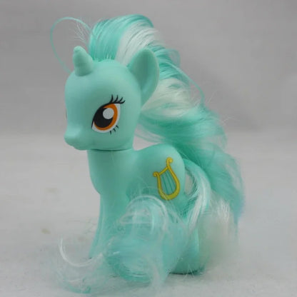 Original Hasbro My Little Pony Anime Figures Cute Twilight Sparkle Rainbow Fluttershy Pinkie Pie Rarity Collect Model Toy Gift
