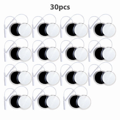 32mm Non-woven Fabric Electrode Pads Replacement For Tens EMS Nerve Muscle Stimulator Body Massager Patches