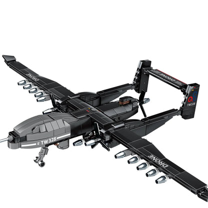 World War 2 WW2 Army Military Soldiers SWAT Half Tracked Armor Vehicle Trailer Assemble Building Blocks Bricks Children's Toys