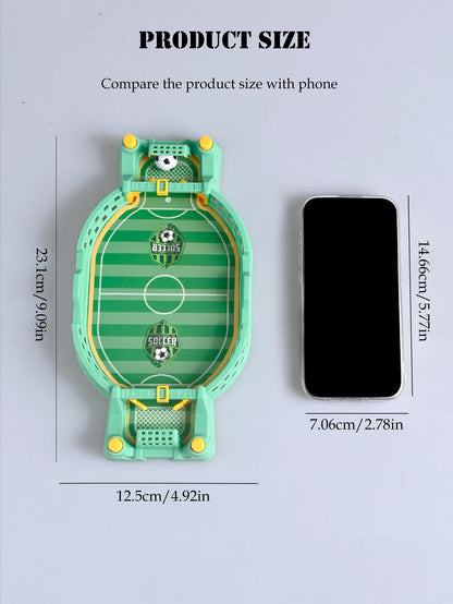 Football Table Mini Tabletop Interactive Game, Soccer Tabletops Competition Sports Games Desktop Catapult Toys for Family Game