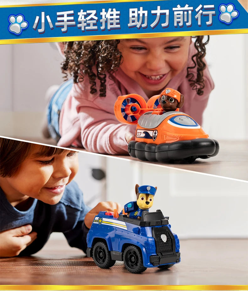 Original Paw Patrol 10kinds Figures Ryder Tracker Everest Chase Rex Skye Rocky Marshall Zuma Action Figure Birthday Gift Toy