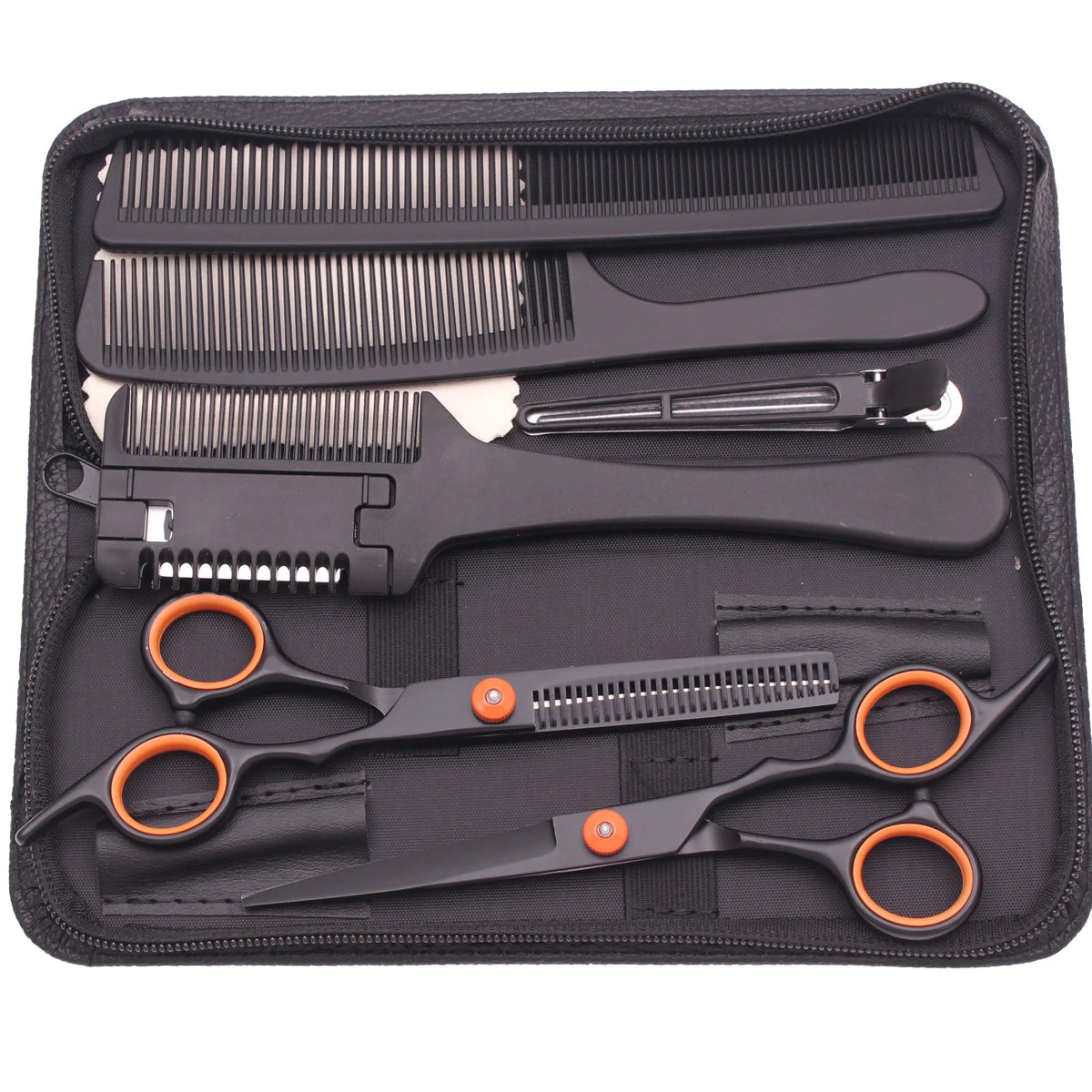 6'' Hair Scissors Professional Cutting Shears Thinning Hairdressing Razors Com Set Salon Barber & Home Japan Steel Dropshipping