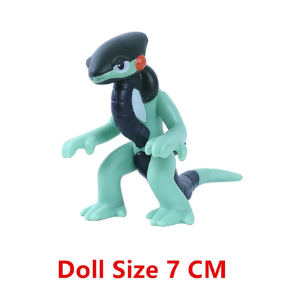 Pokemon Anime Figures Ice Eevee Pikachu Flying Dragon Collection Figure Cute Action Toys Model Pok é mon Kids Birthday Gifts