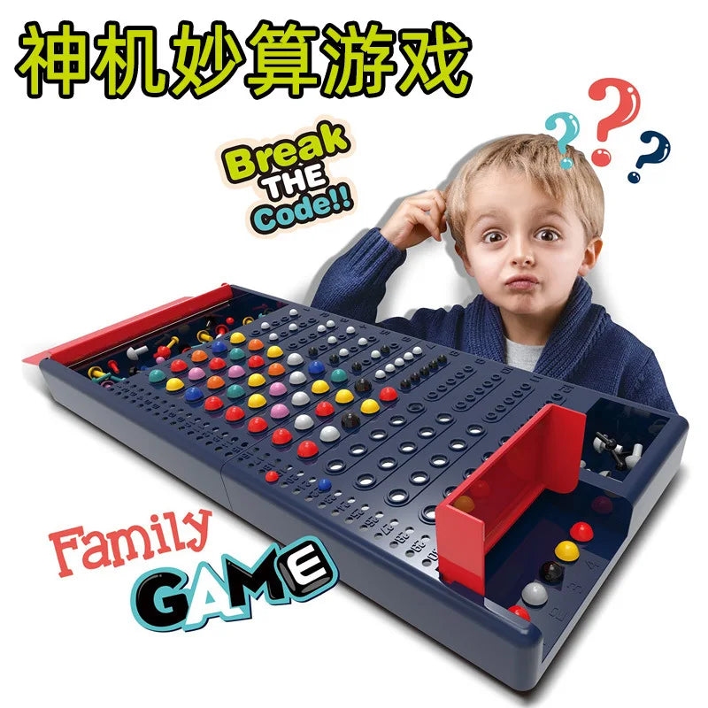 Secret Code Board Game Funny Strategy Multiplayer Interactive Break The Code Table Games Friends Party Games Toys for Kids Adult