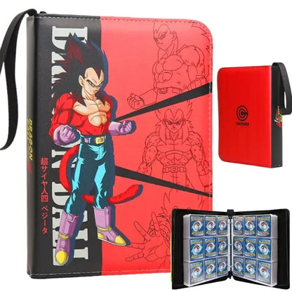 400pcs/900pcs Anime Dragon Ball Card Album Book Collection Card Storage Folder Hold Vegeta Iv Game Cards Binder Holder Kids Gift