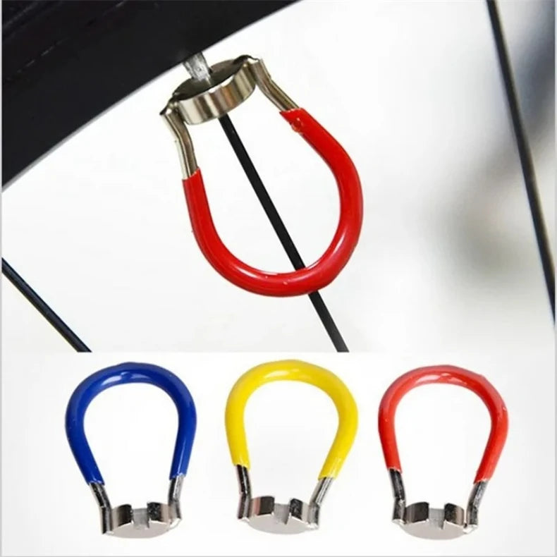 Multifunction Bicycle Spoke Wrench Wheel Rim Adjustment and Correction Tool for MTB Road Bike Cycling Maintenance Repair Tool