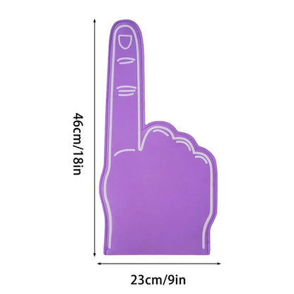 Giant foam finger Sports Cheerleading Party Hand Noise Makers Giant Hands Sports Favors Cheering Palm Party Props
