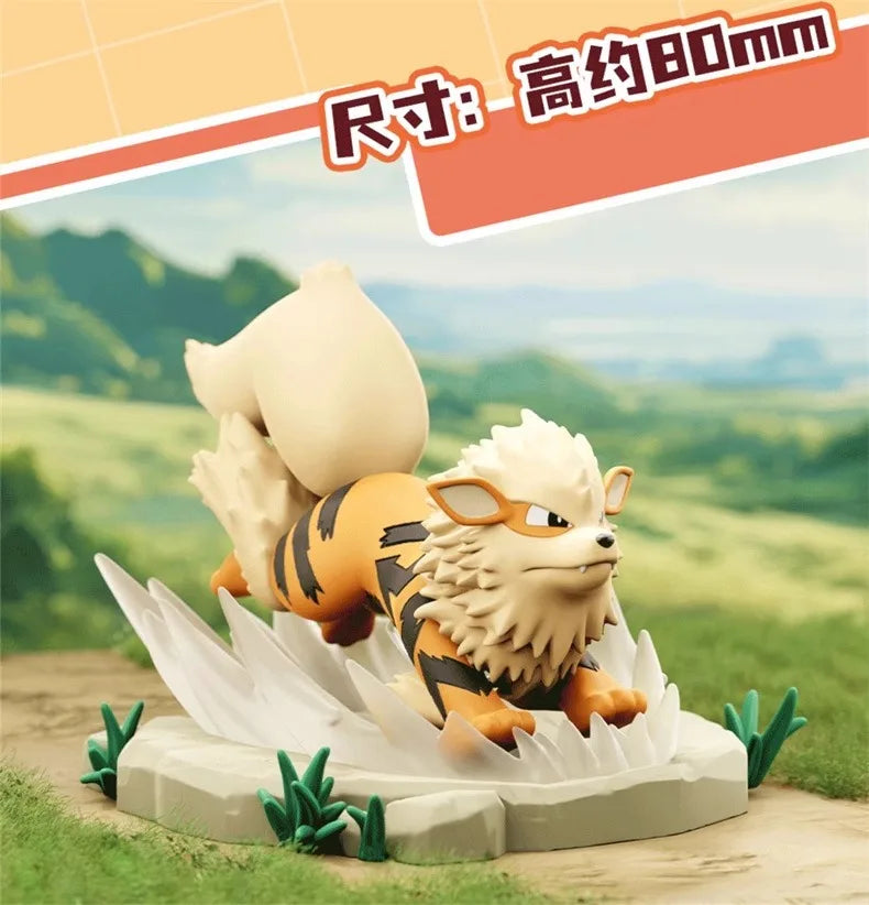 Genuine Pokemon Anime Action Figures Call Of Duty GK PVC Charizard Blastoise Arcanine Lapras Venusaur Dragonite Christmas Gift