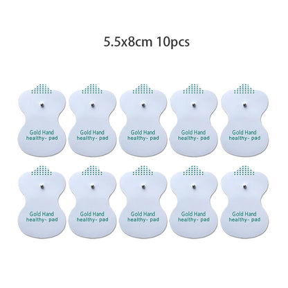 10/30/50pcs Electrode Pads for Tens Acupuncture Gel for For Digital Therapy Machine Massager Sticker