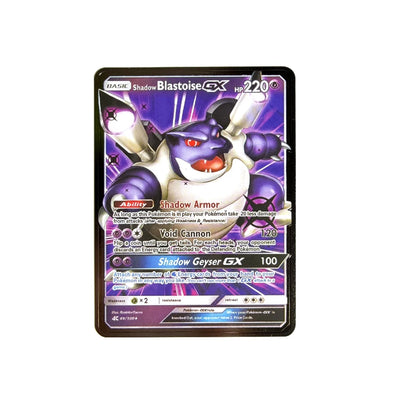 Cartão de metal pokémon 10000 pontos arceus charizard raichu super cartão dourado inglês mewtwo vmax gx ex presente de natal
