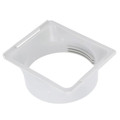 Exhaust Duct Hose Connector  Thread Design Air Conditioner Exhaust Hose Coupler Portable Easy Installation for Office