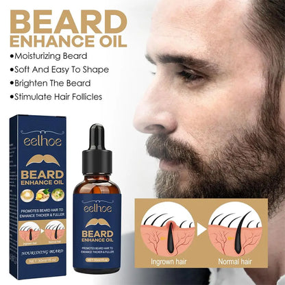 30ml Beard Care Oil For Men Beard Growth Grooming  Soften Strengthen Styling Beard Oil Thicker Nourish Beard Serum Beard Care