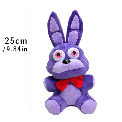 2026 Five Night At Freddy Fnaf Plush Cute Toys Doll Bonnie Bear Foxy Cartoon Stuffed Dolls Freddy Toys For Children Fans Gifts
