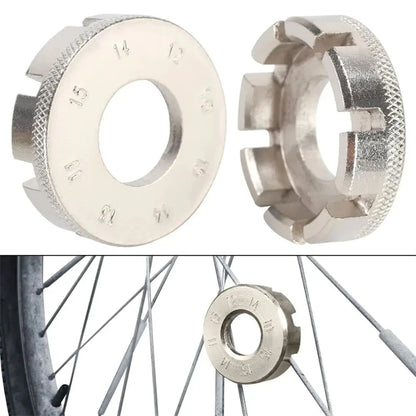 Multifunction Bicycle Spoke Wrench Wheel Rim Adjustment and Correction Tool for MTB Road Bike Cycling Maintenance Repair Tool