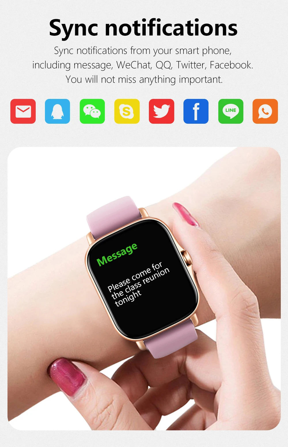 Sports Smart Watch Fitness Clock Health Monitor Waterproof Smartwatch BT Call Wrist Watches for Men Women IOS Android Phone 2026