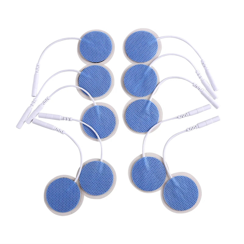 32mm Non-woven Fabric Electrode Pads Replacement For Tens EMS Nerve Muscle Stimulator Body Massager Patches
