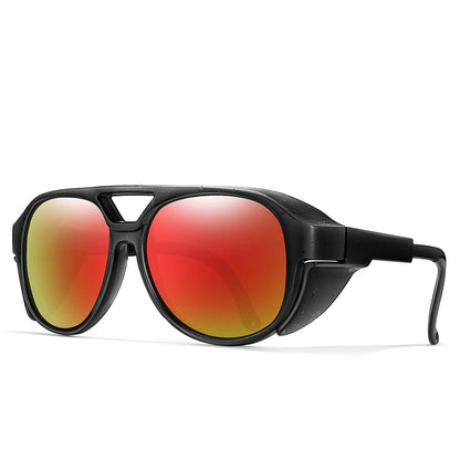 Vintage Unisex Sunglasses Road Bike Goggles Windproof Sport Glasses UV400 for Men Women Cycling Baseball Softball Punk Eyewear
