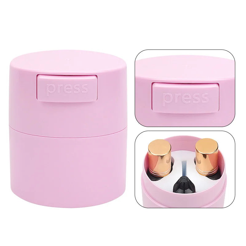 Eyelash Glue Storage Tank Holder Container Adhesive Stand Sealed Jar Cosmetic Accessorie Grafting False Lashes Beauty Tools