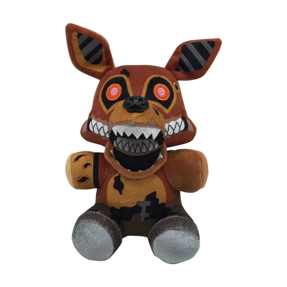 FNAF Five Nights at Freddy's Freddy Fazbear Bonnie Foxy Sundrop Moondrop 18cm Soft Plush Doll Collectible Toy Gifts for Kids