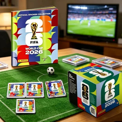 Panini 2026 FIFA World Cup USA Mexico Canada Complete Sticker Box Football Collectible Souvenir Gift For Soccer Fans Collectors