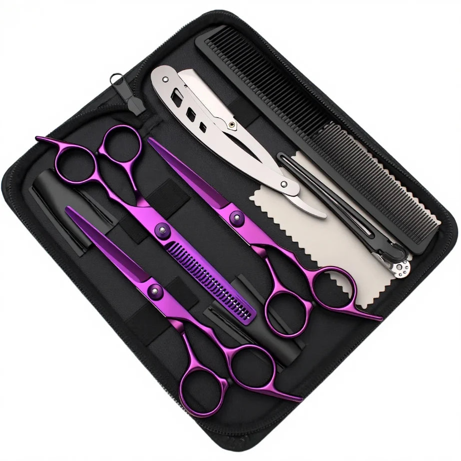 Hair Scissors Professional High Quality - Japan Steel 440C Barber Scissors, Hairdressing Scissors, Hair Cutting Shears, Sharp Bl