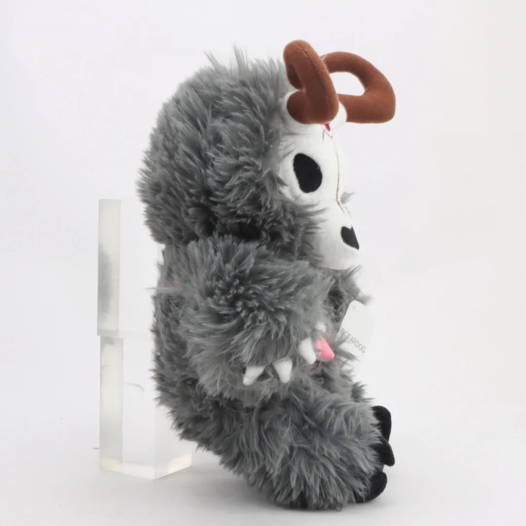BIGEARDOG Kawaii Cartoon Wendigo Zombie Deer Head Plush Toy Stuffed Wendigo Toy Birthday Halloween Creative Gifts Room Decor
