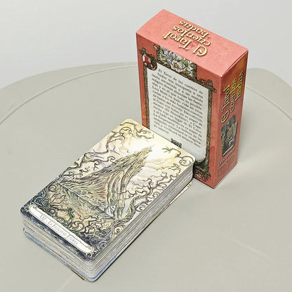 Fairy Tale Tarot 10.3*6cm Spanish Edition 78 Pcs Tarot Cards Presenting Mystical Tales From Around The World