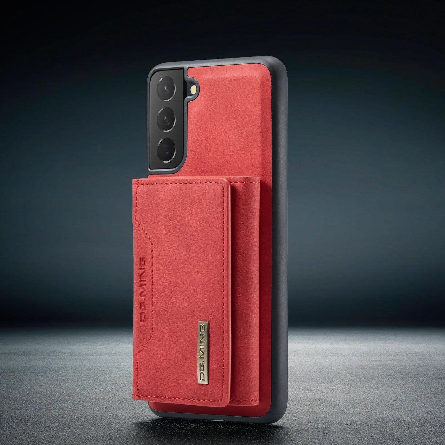 DG.MING Magnetic Detachable PU Leather Wallet Case for Samsung Galaxy S23 Ultra S22 S21 S20 FE A52 A52S A12 A54 A14 Note20 Ultra