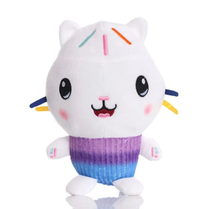 9 style Gabby Dollhouse Plush Toy Mercat Cartoon Stuffed Animals Mermaid Car Cat Plushie Doll Kids