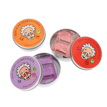 Colorful Liquid Glass Crystal Mud Slime - Non-Stick Stress Relief Decompression Toy for Kids & Adults, Sensory Fidget Gift