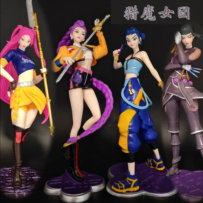 New Arrival Cute Anime Girl Figure Lumi Mila Zoe Character Model Pvc Desktop Ornament Cartoon Collectible Decoration Gift Fans