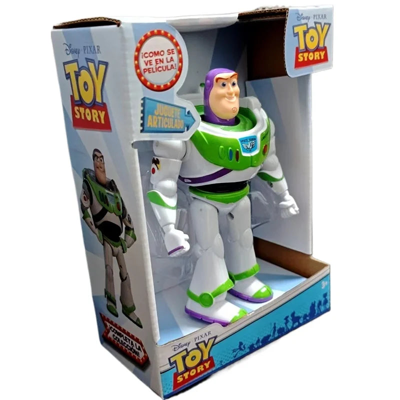 Hot Sales Toy Story 3 Buzz Lightyear Woody Anime Figure Toy Model Statue Ornament Pendant Action Doll Collection Kids Xmas Gift