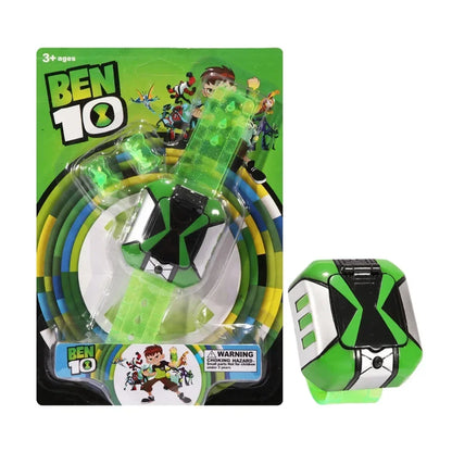 Omnitrix BEN10 Action Figures Ben Tennyson Projection Watch Deformation Sound Light Doll Smart Watch Children's Birthday Gifts