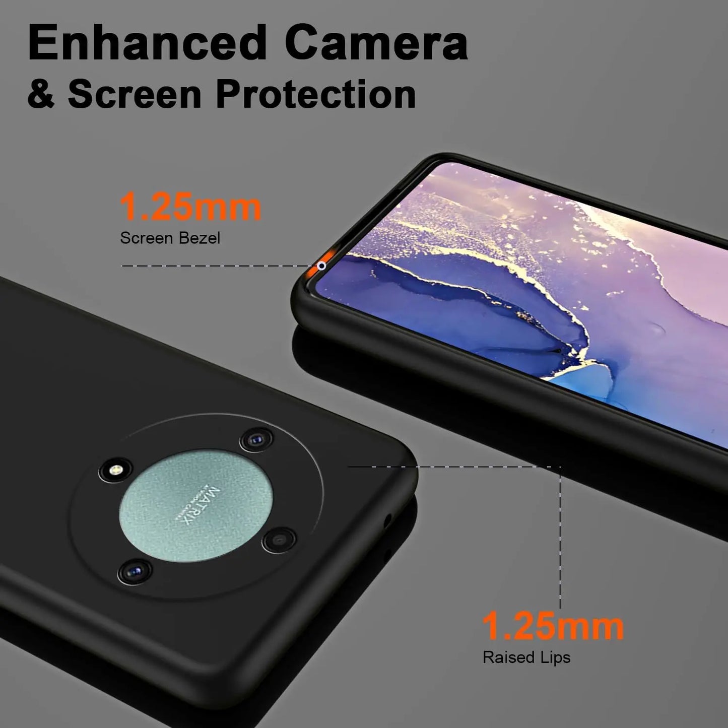 Flexible Liquid Silicone TPU Case For Honor Magic 8 Lite Magic8 Pro X9d 5G Protective Cover Back Shell Fundas Coque Capa