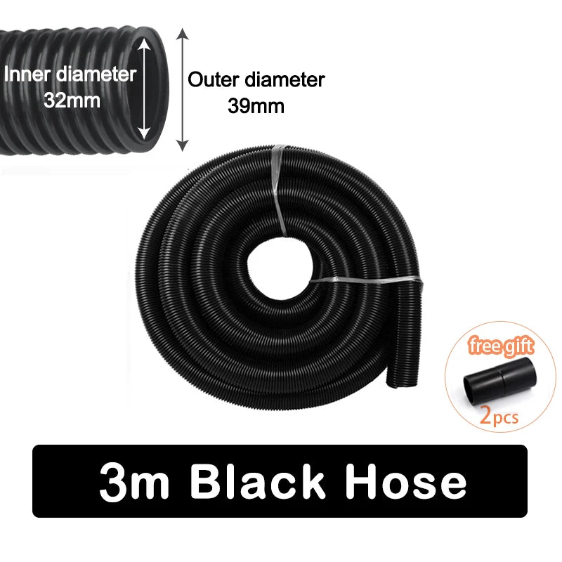 Hose For Vacuum Cleaner Inner Diameter 32/38/40/50mm Thread Hose Factory Bellows Connector For Vacuum Cleaner Vacuum Tube