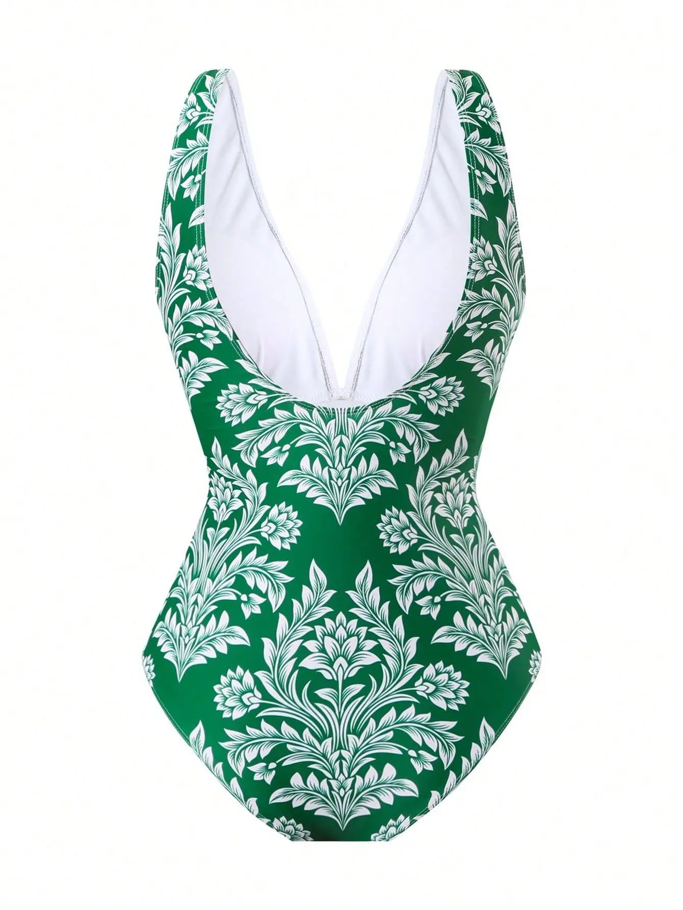 Blue One-Shoulder Ruffled Print Floral Swimsuit Set Cover Up Single Piece Micro Monokini Sexy Swimwear For Girls Summer Beach