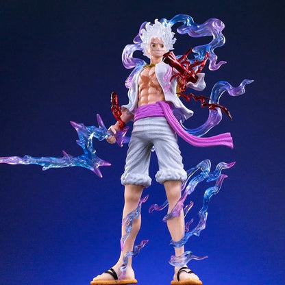 19CM One Piece Anime Action Figure Nika Luffy Action Figures PVC Statue Model Kids Toys Japan Manga Cartoon Birthday Gifts