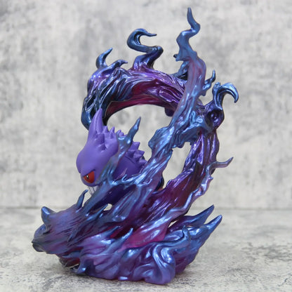 18cm Pokemon Gengar Figure Anime Action Model Collectible Statue for Display Halloween Christmas Birthday Gift Desktop Deco Doll