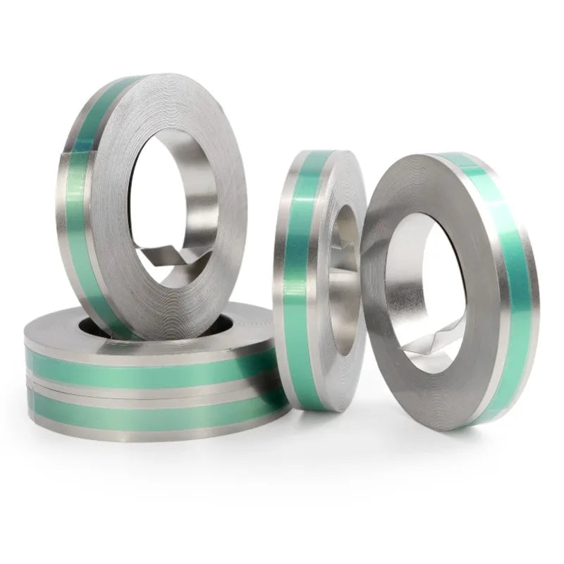 Nickel Plated Strip 10m/Roll 0.1/0.12/0.15/0.2mm Spot Welding Machine Steel Belt 18650/21700 Li-ion Battery Connectors DIY Tools