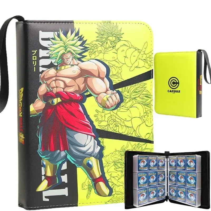 400pcs/900pcs Anime Dragon Ball Card Album Book Collection Card Storage Folder Hold Vegeta Iv Game Cards Binder Holder Kids Gift