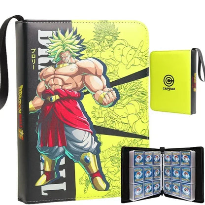 400pcs/900pcs Anime Dragon Ball Card Album Book Collection Card Storage Folder Hold Vegeta Iv Game Cards Binder Holder Kids Gift