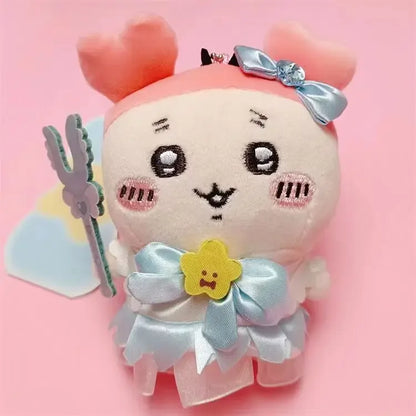 Japanese New Chiikawa Super Magical Girl Plush Doll Self-deprecating Bear Series Hachiware Usagi Momoka Plush Toy Girl Gift